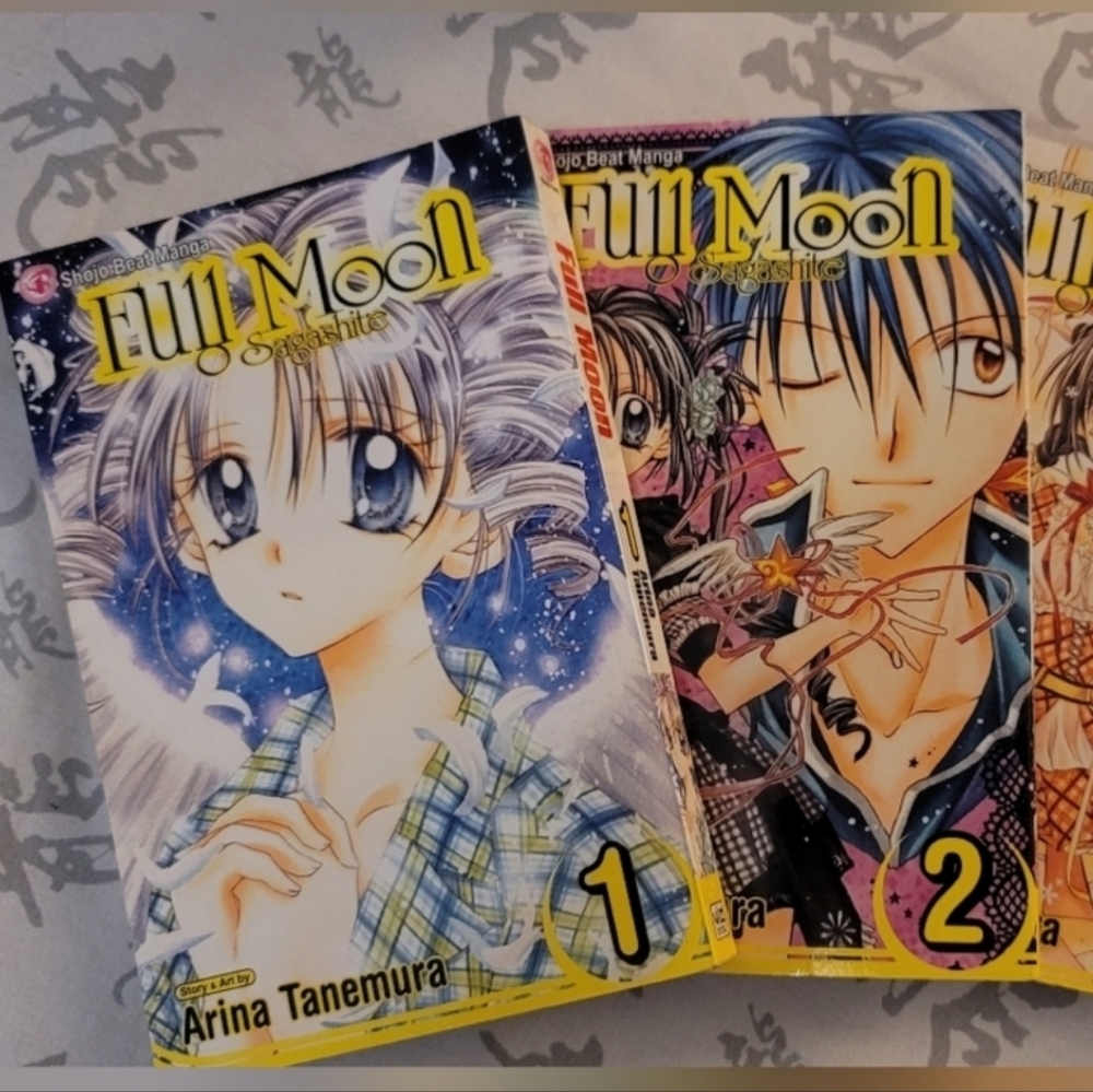 Full Moon Arina Tanemura  manga graphic novel anime  book paperback 1 & 2